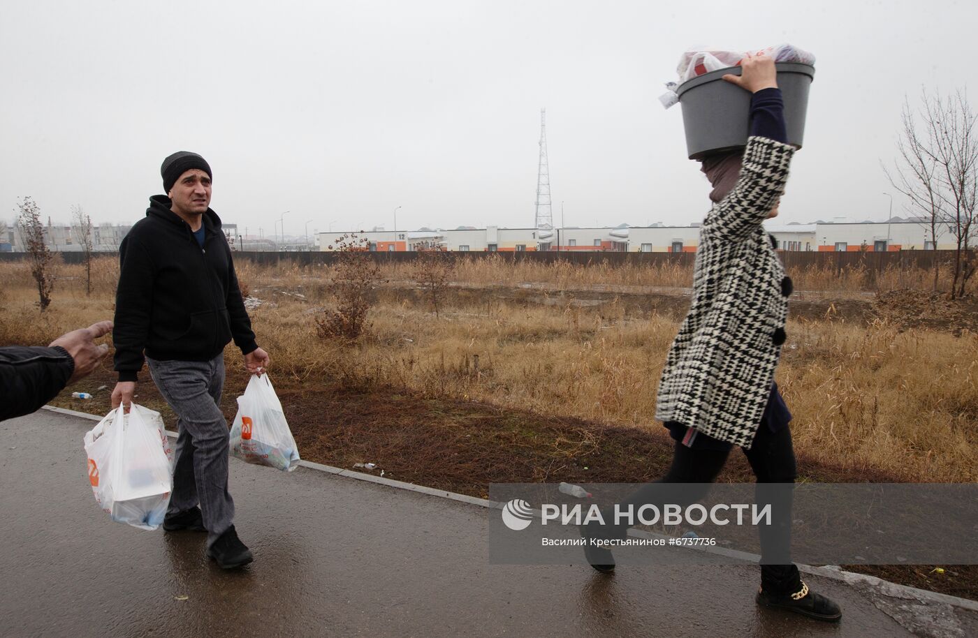 Ситуация в городах Казахстана во время ЧП