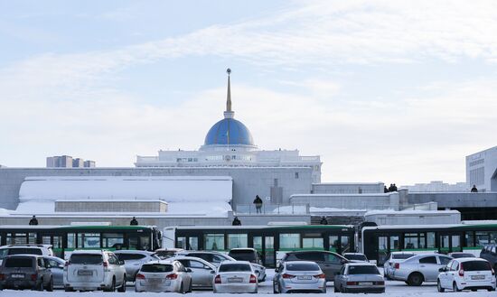 Ситуация в городах Казахстана во время ЧП