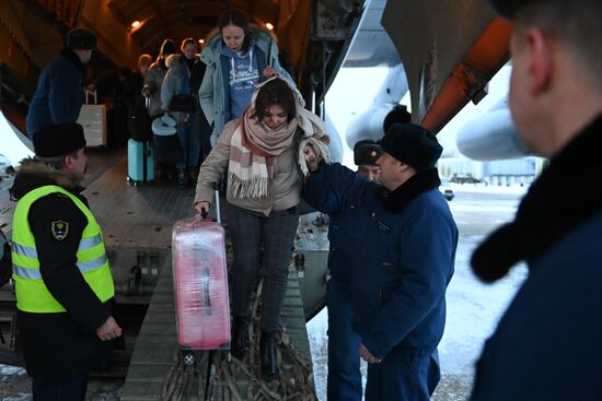 Эвакуация граждан России из Казахстана