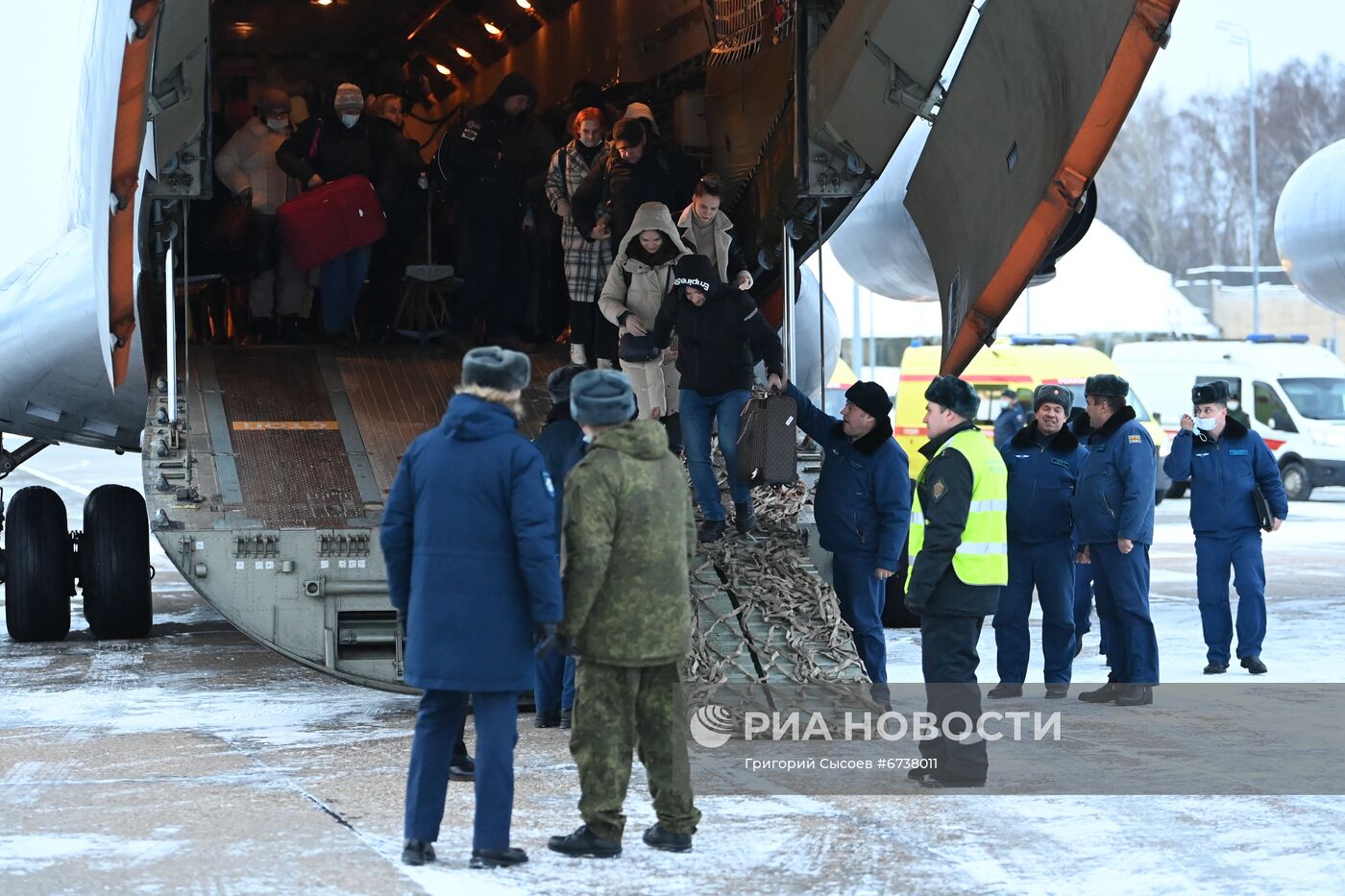 Эвакуация граждан России из Казахстана