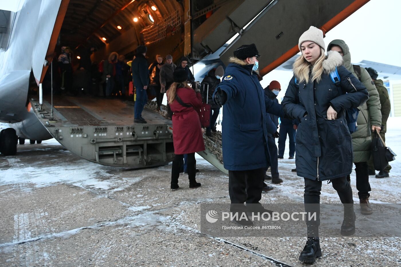 Эвакуация граждан России из Казахстана