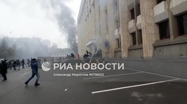 Обстановка в городах Казахстана на фоне протестов
