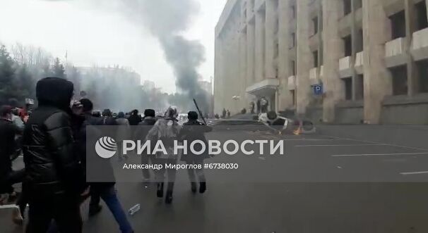 Обстановка в городах Казахстана на фоне протестов