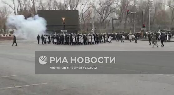 Обстановка в городах Казахстана на фоне протестов