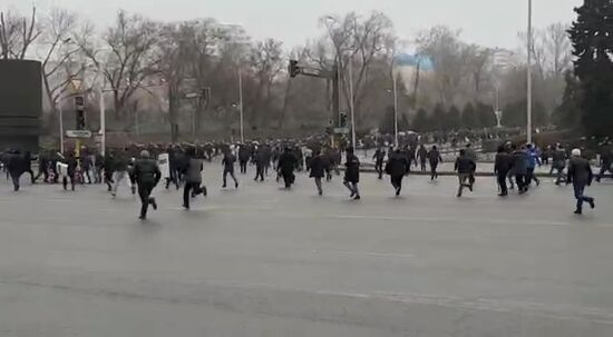 Обстановка в городах Казахстана на фоне протестов