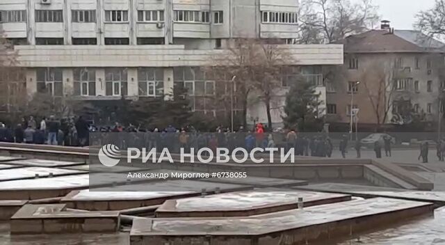 Обстановка в городах Казахстана на фоне протестов
