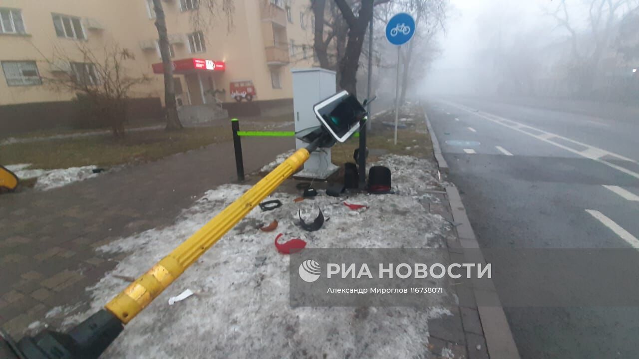 Ситуация в Казахстане на фоне протестов