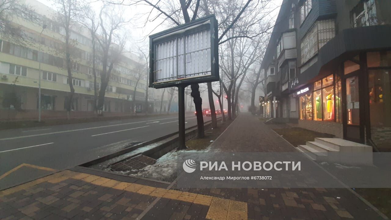 Ситуация в Казахстане на фоне протестов