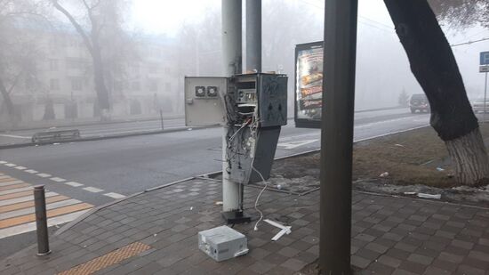 Ситуация в Казахстане на фоне протестов