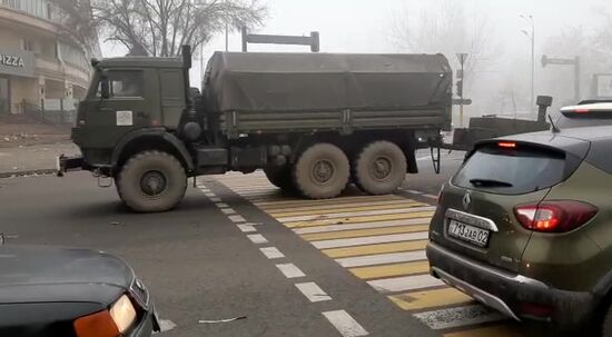 Ситуация в Казахстане на фоне протестов