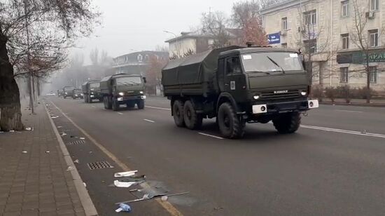 Ситуация в Казахстане на фоне протестов