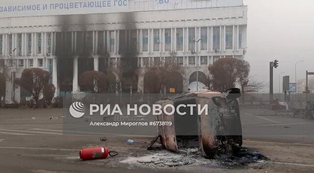 Ситуация в Казахстане на фоне протестов