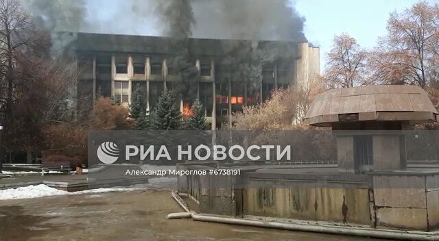 Ситуация в Казахстане на фоне протестов