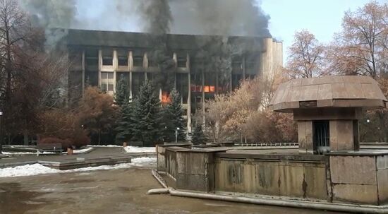 Ситуация в Казахстане на фоне протестов