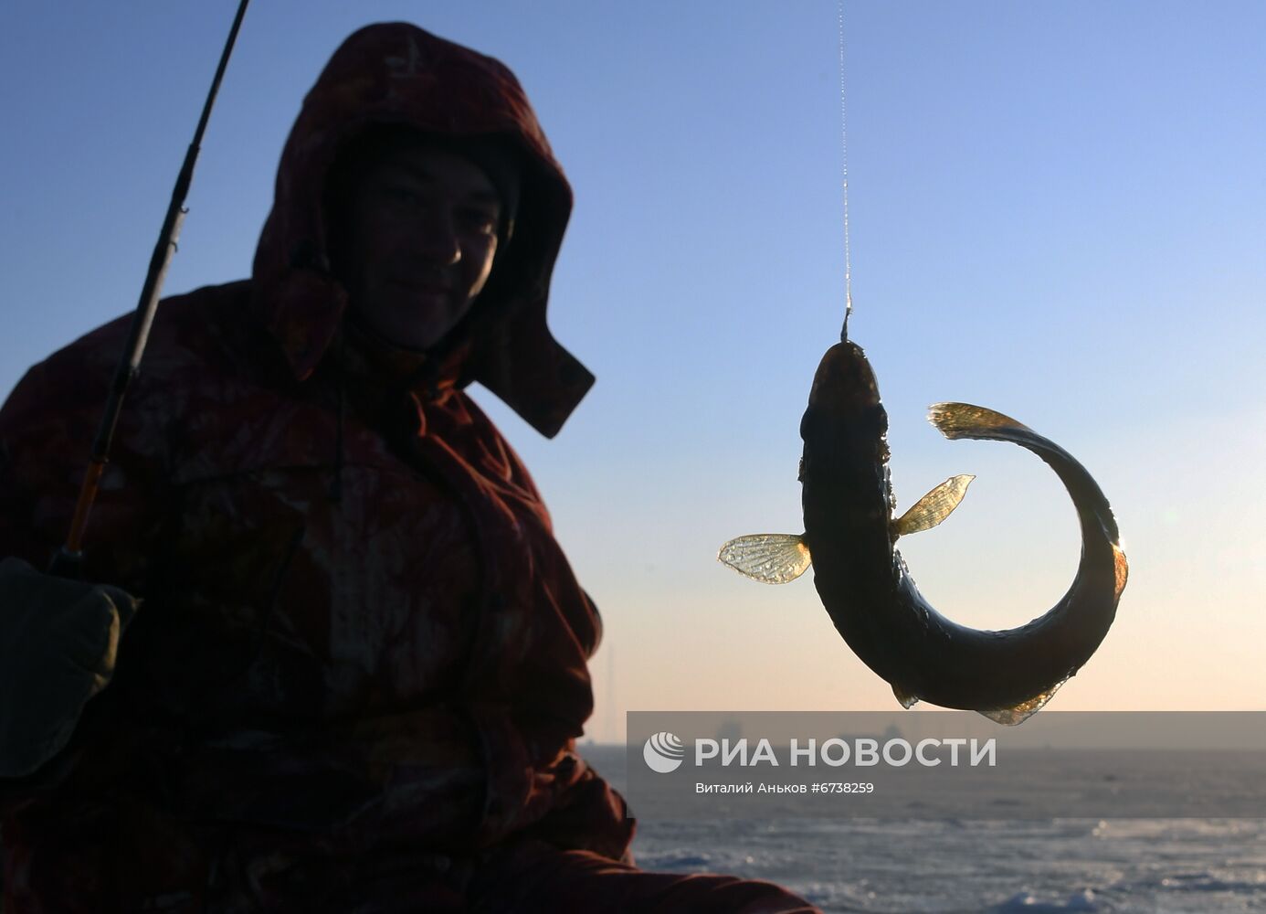 Любительский лов наваги у Токаревского маяка во Владивостоке