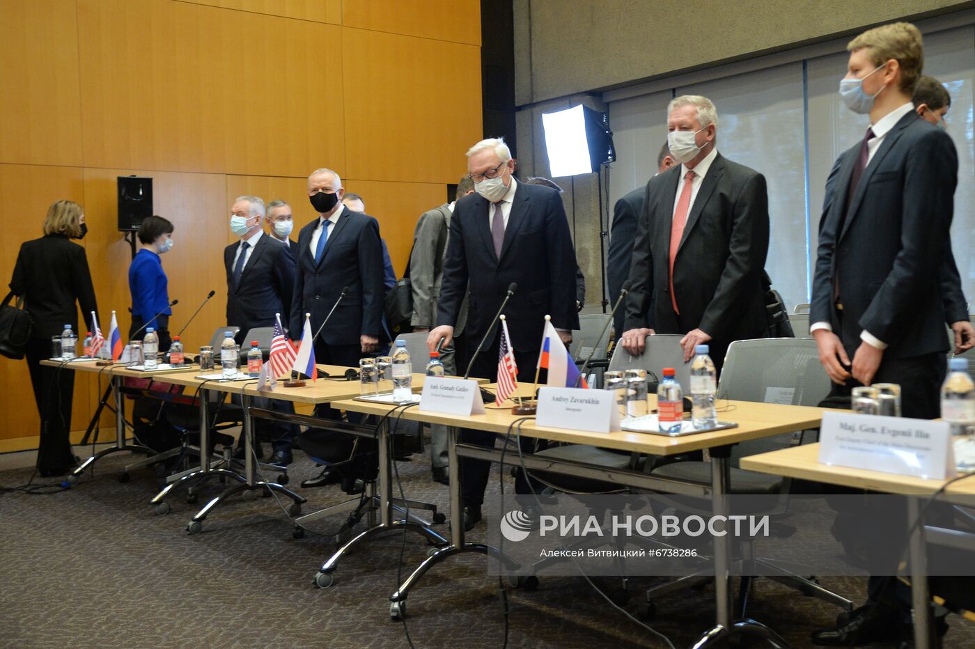 Переговоры Россия–США по гарантиям безопасности в Женеве