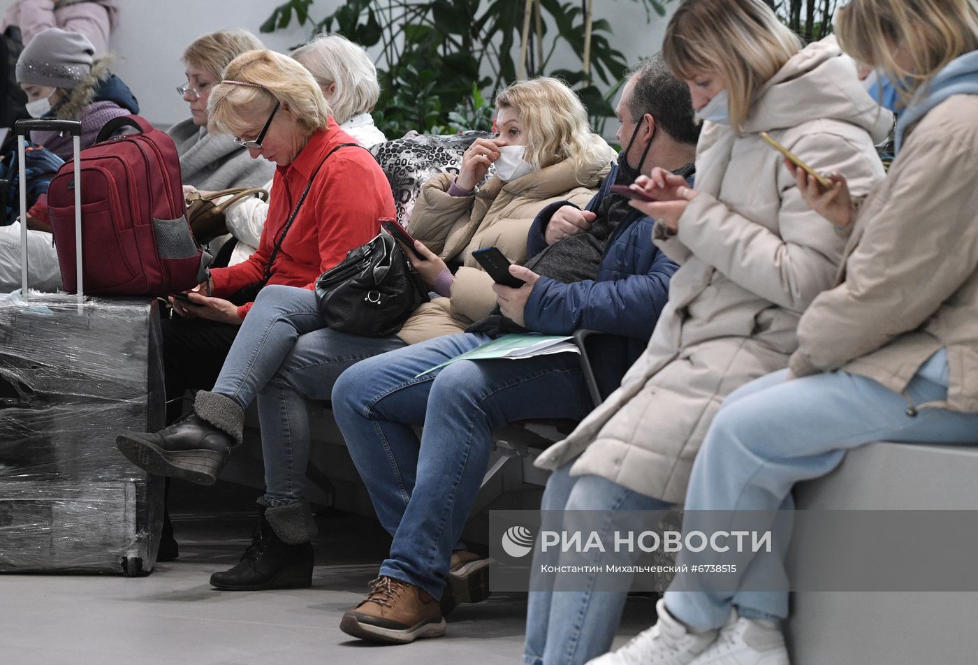 Сильный туман в районе аэропорта Симферополь