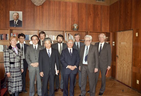 Согласшение о советко-японском космическом полете