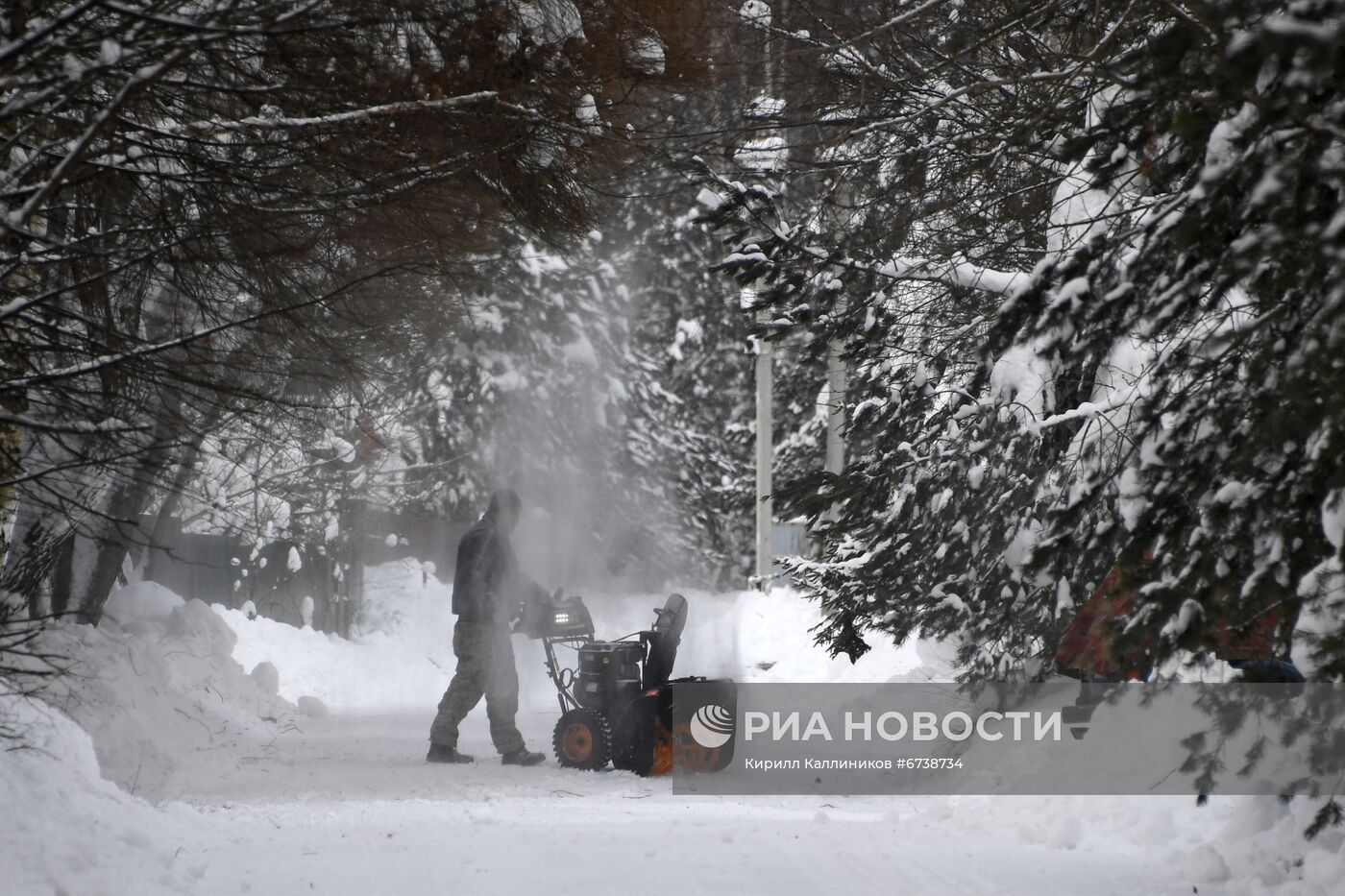 В московском регионе выросли полуметровые сугробы