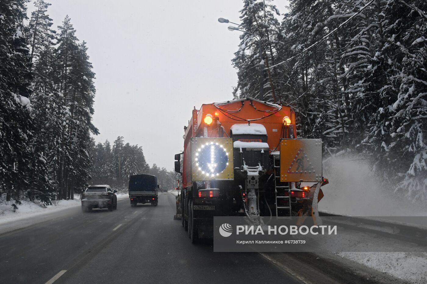 В московском регионе выросли полуметровые сугробы