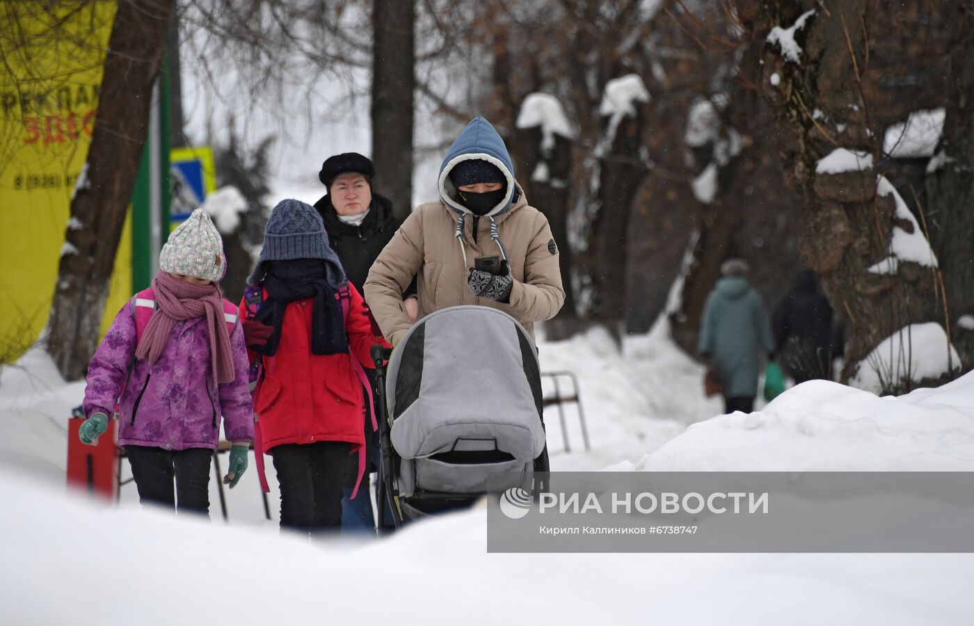 В московском регионе выросли полуметровые сугробы