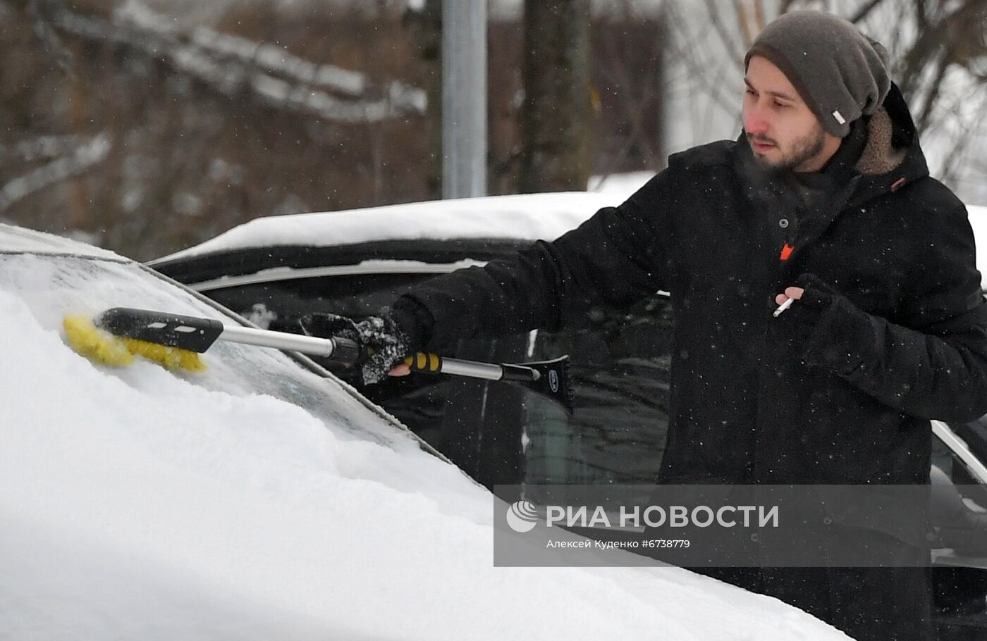 В московском регионе выросли полуметровые сугробы