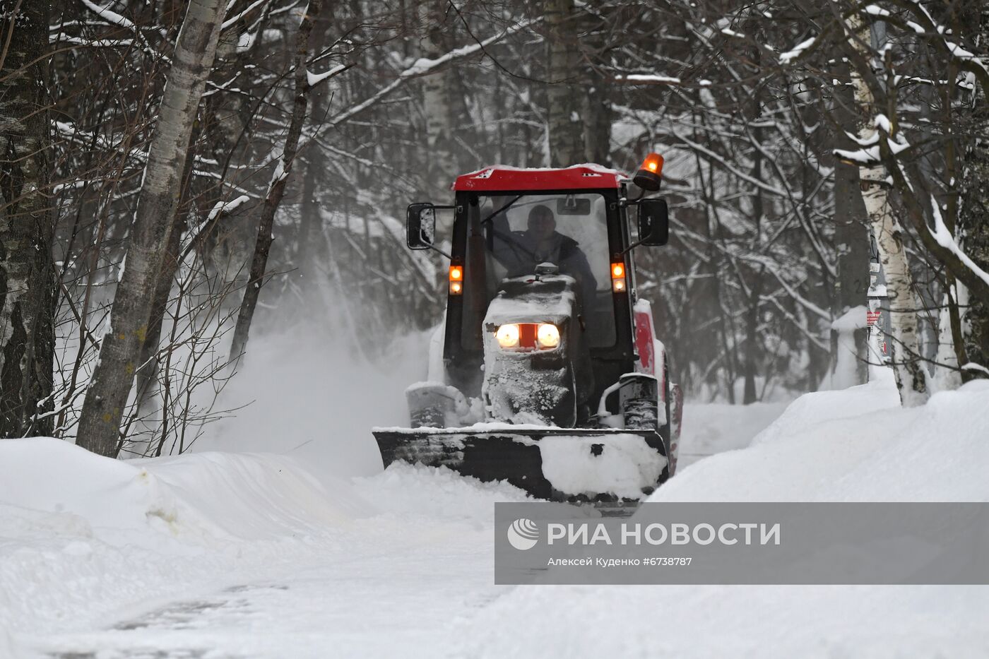 В московском регионе выросли полуметровые сугробы