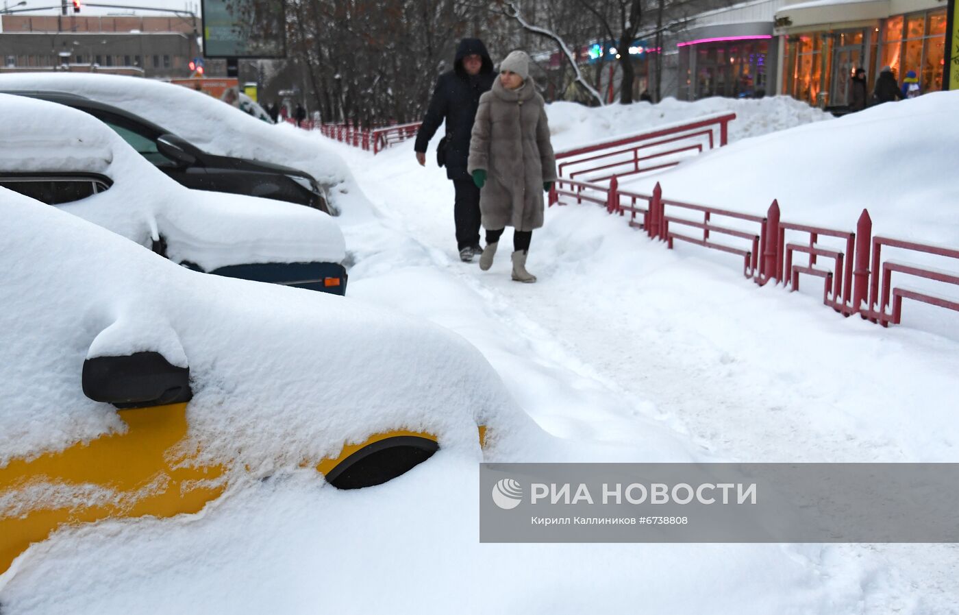 В московском регионе выросли полуметровые сугробы