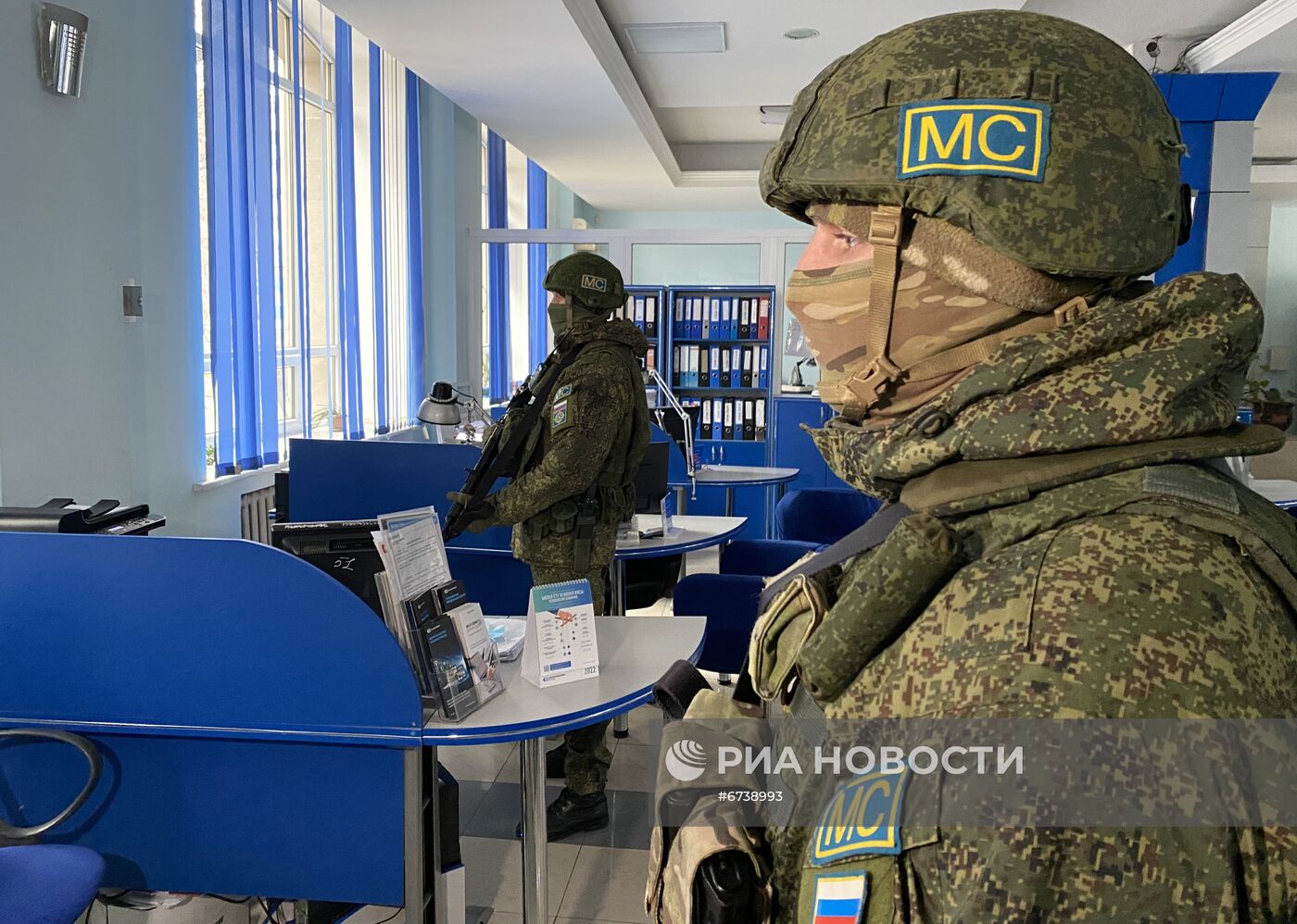 Работа миротворцев ОДКБ в Казахстане