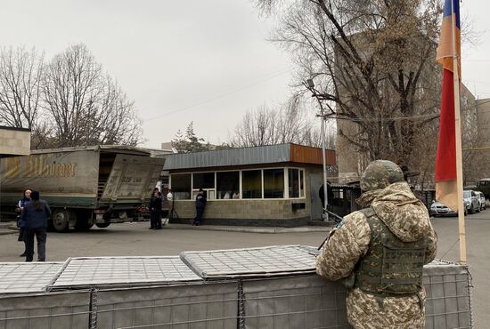  Работа миротворцев ОДКБ в Казахстане