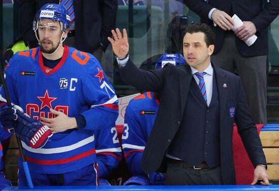 Хоккей. КХЛ. Матч СКА - "Ак Барс"