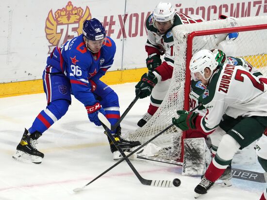 Хоккей. КХЛ. Матч СКА - "Ак Барс"