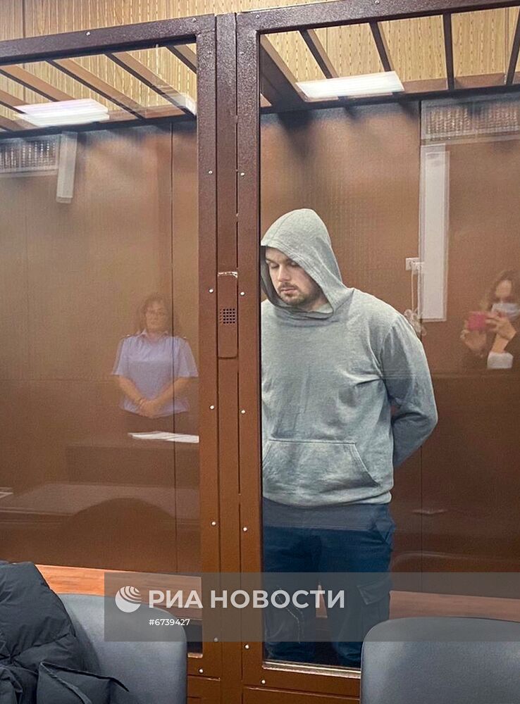 Оглашение приговора В. Игумнову в Тверском суде