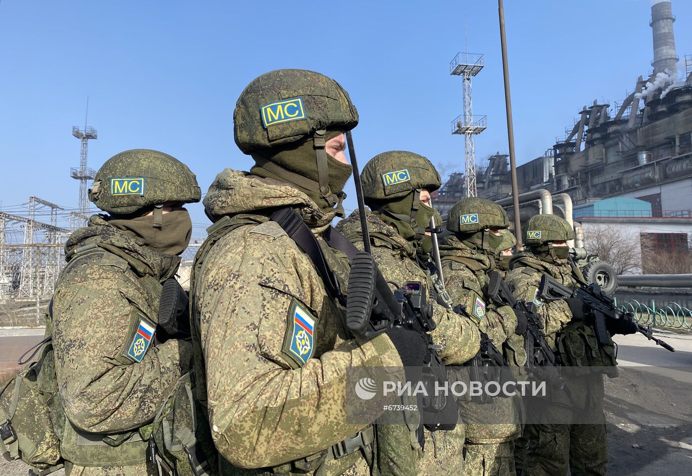 Работа миротворцев ОДКБ в Казахстане