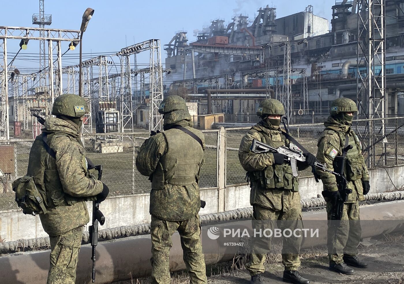 Работа миротворцев ОДКБ в Казахстане