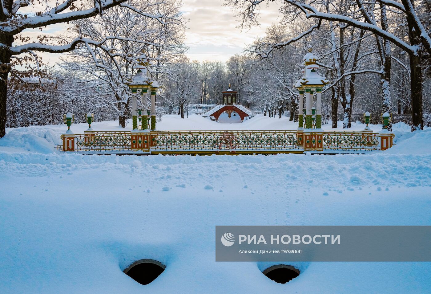 Музей-заповедник "Царское Село" зимой