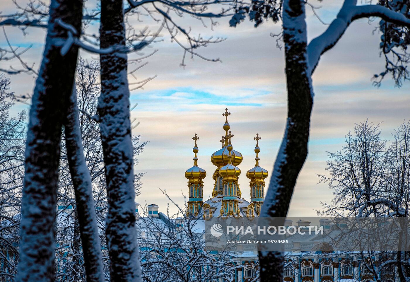 Музей-заповедник "Царское Село" зимой