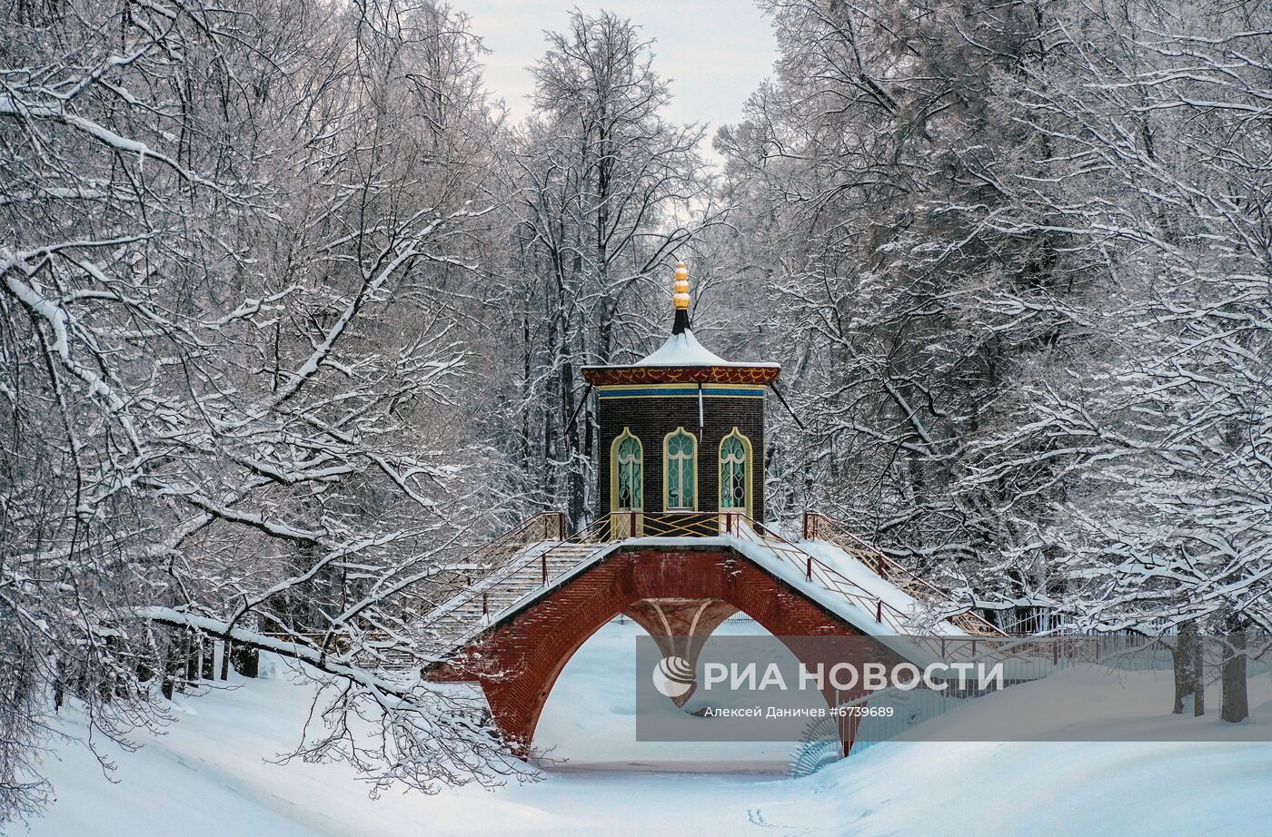 Музей-заповедник "Царское Село" зимой