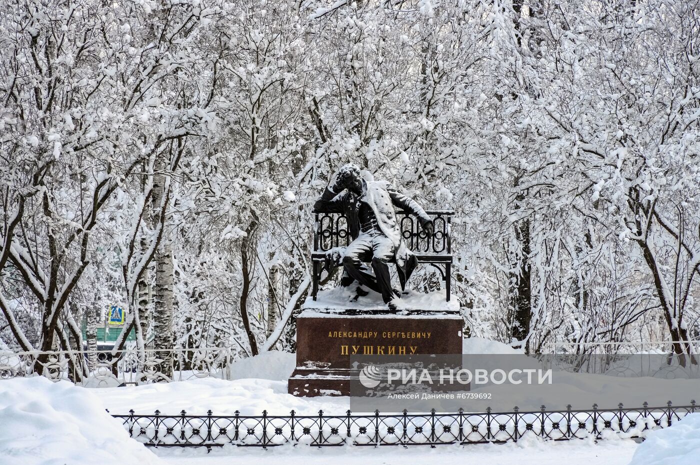 Музей-заповедник "Царское Село" зимой