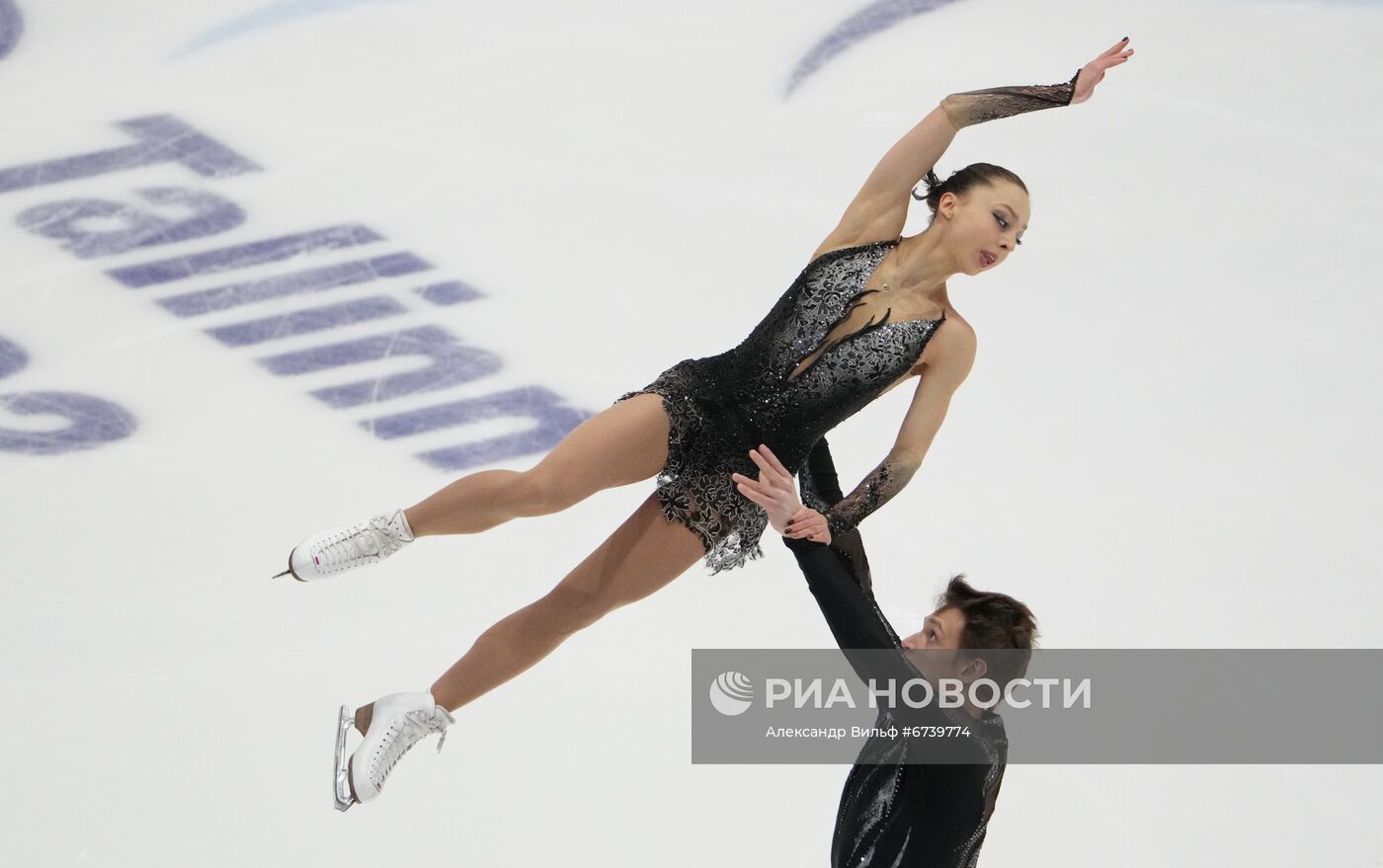 Фигурное катание. Чемпионат Европы. Пары. Короткая программа