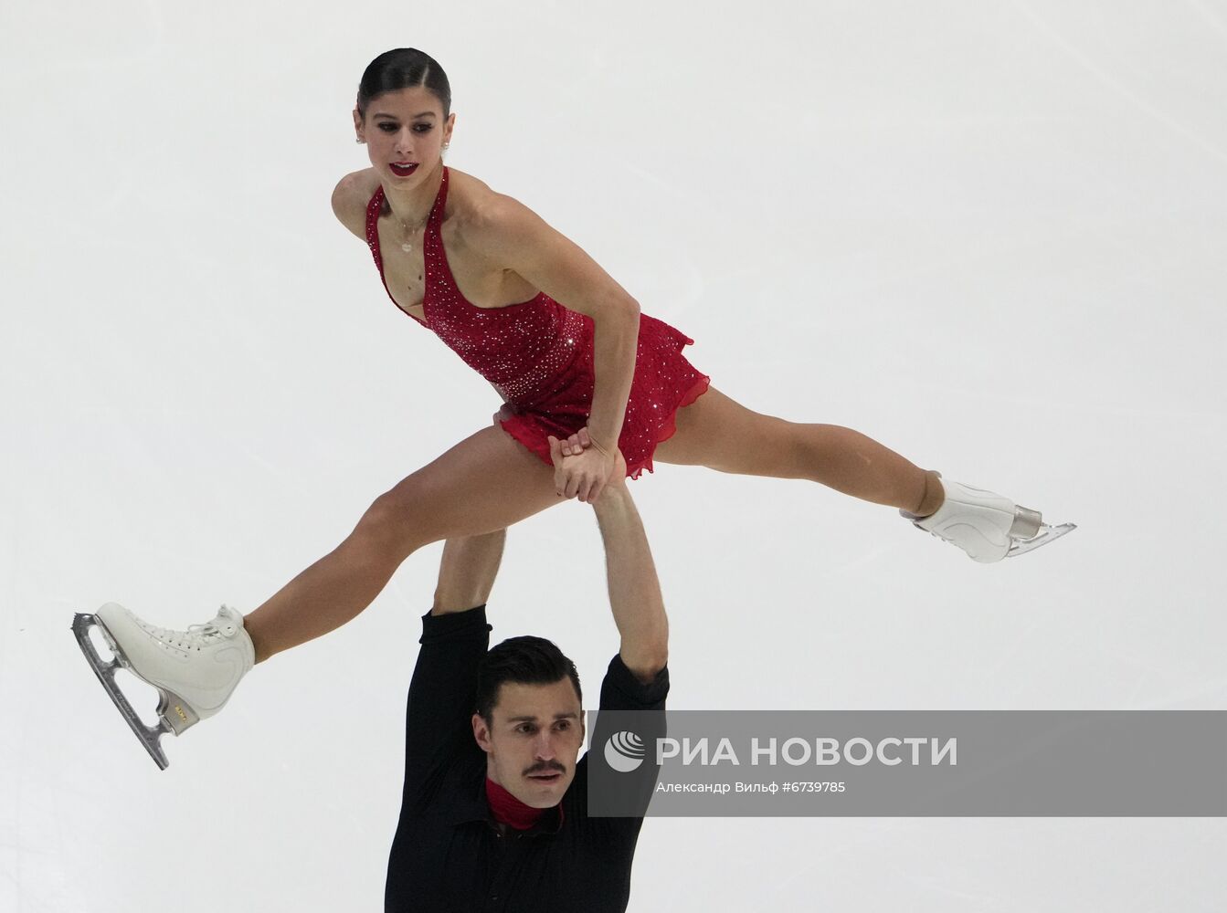 Фигурное катание. Чемпионат Европы. Пары. Короткая программа