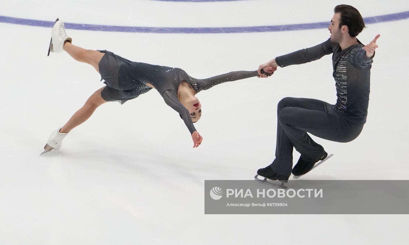 Фигурное катание. Чемпионат Европы. Пары. Короткая программа