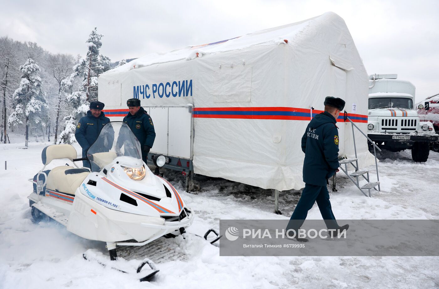 Передвижные пункты обогрева в Краснодарском крае
