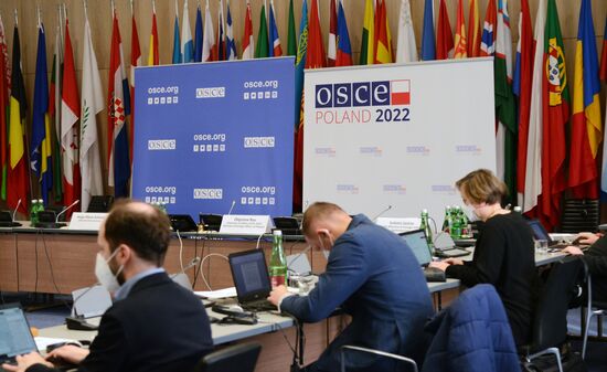 Заседание ОБСЕ в Вене