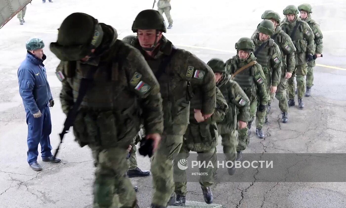 Вывод миротворческих сил ОДКБ из Казахстана