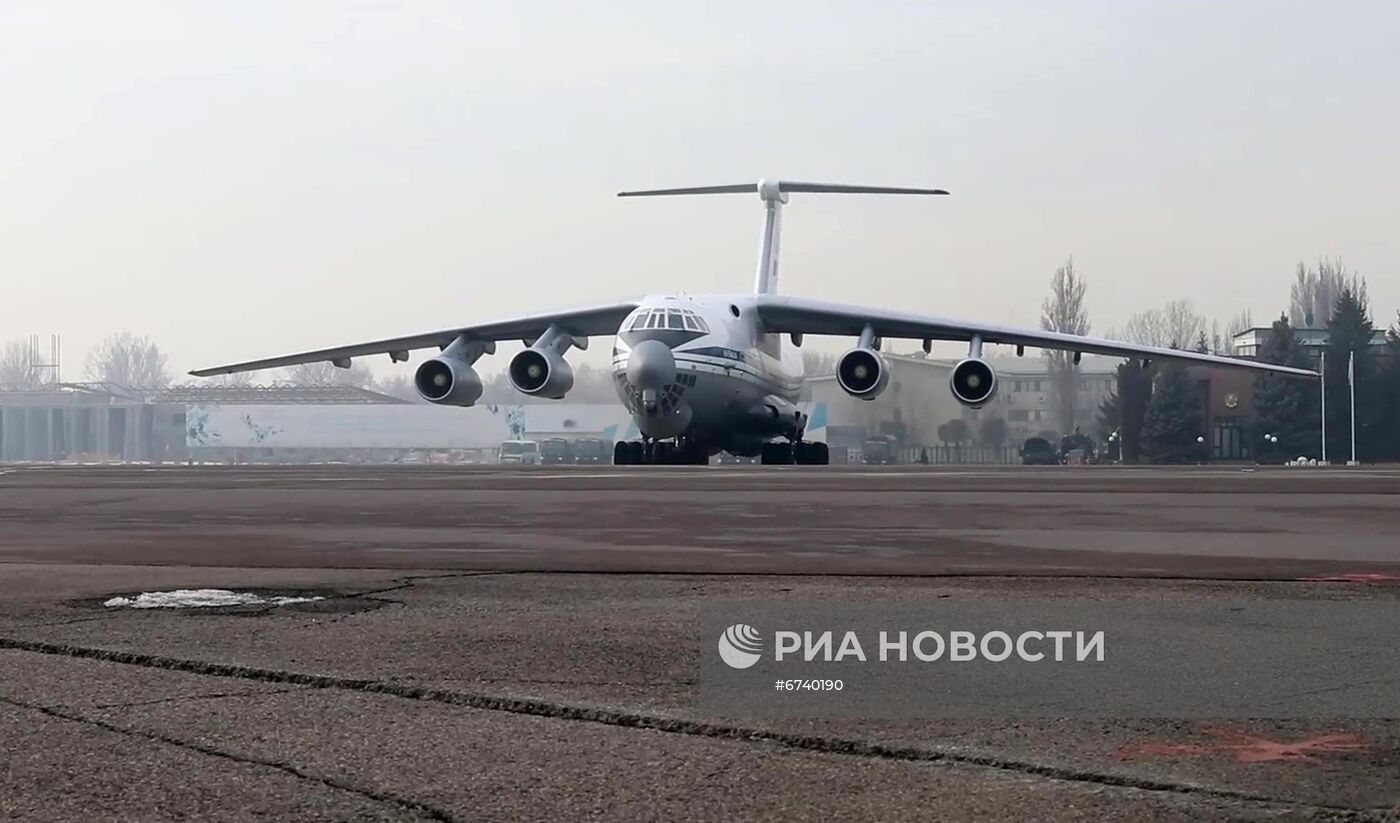 Вывод миротворческих сил ОДКБ из Казахстана