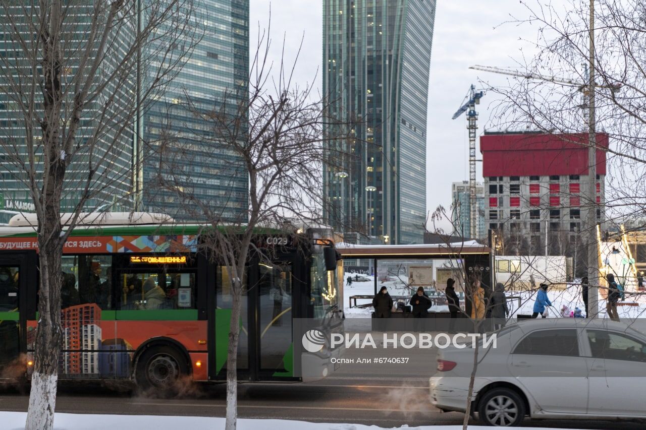 Ситуация в Нур-Султане после протестов в Казахстане