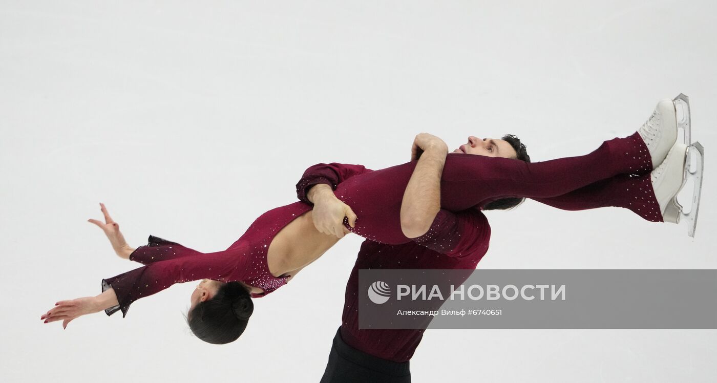 Фигурное катание. Чемпионат Европы. Пары. Произвольная программа