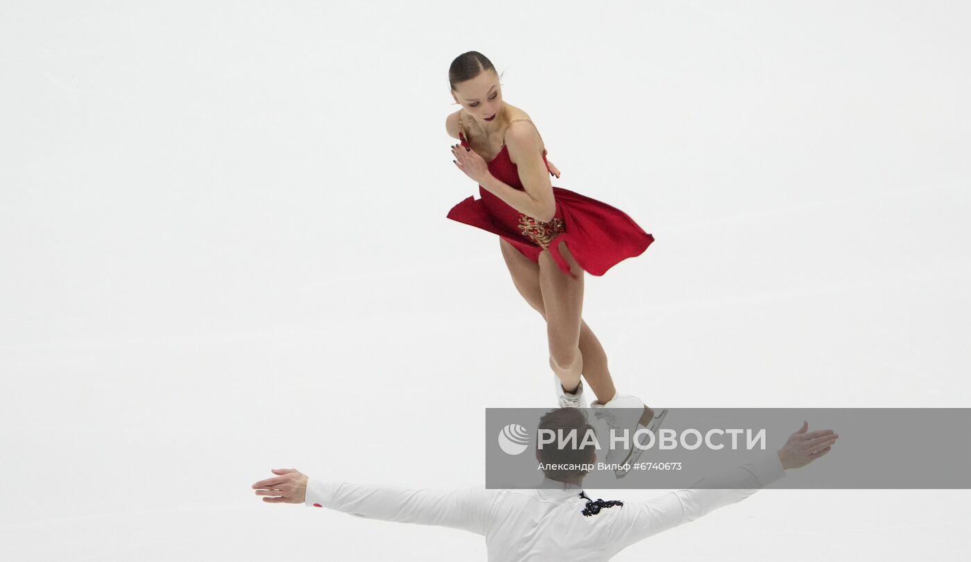 Фигурное катание. Чемпионат Европы. Пары. Произвольная программа