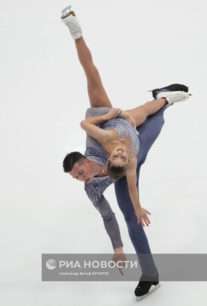 Фигурное катание. Чемпионат Европы. Пары. Произвольная программа